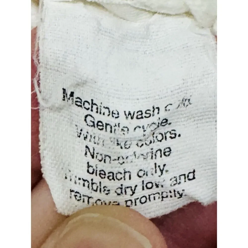 J. CREW ‘KNIT BY HAND’ IVORY CHUNKY KNIT SWEATER SZ MEDIUM - Picture 6 of 9